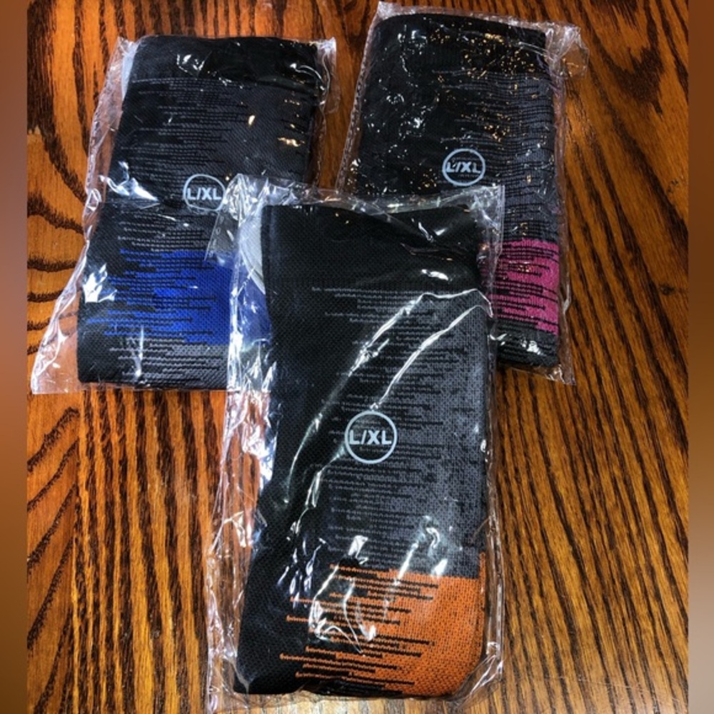NIP 3 PAIR LARGE/XLARGE COPPER COMPRESSION SOCKS